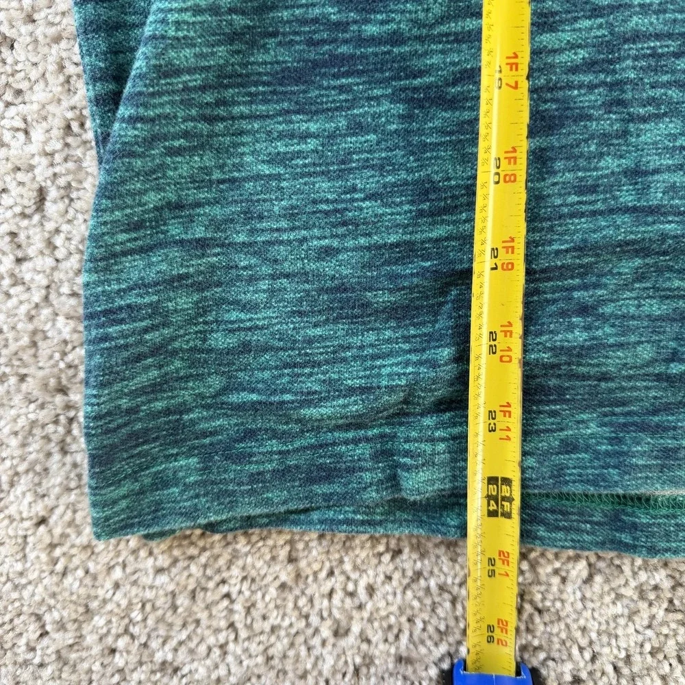 Y2K Hollister Polo Shirt Mens Large Green Knit Short Sleeve Slim Fit Logo Casual